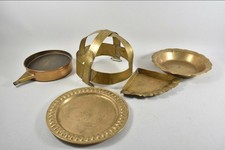 Konvolut Messing Teller Schale