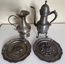 Dekoratives Zinn-Konvolut