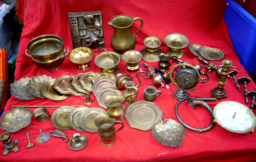 12kg konvolut messing sammlung - konvolut,