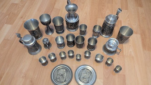 Alte zinnsammlung 5 kg - zinnsammlung, ca.