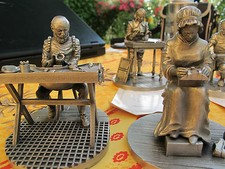 Skulpturen-Sammlung aus Zinn