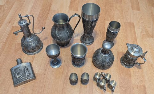 Alte zinnsammlung 5 kg - alte, 4,5