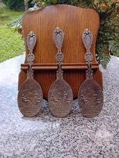 Zinn Löffel Sammlung mit