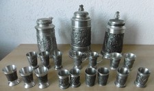 Zinn, Zinnsammlung, 3 St